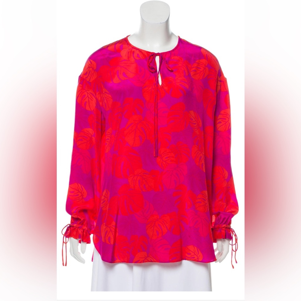 ISSA London Silk Printed Tunic
